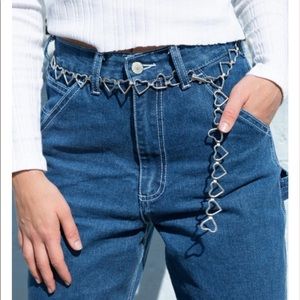 Heart belt with clip